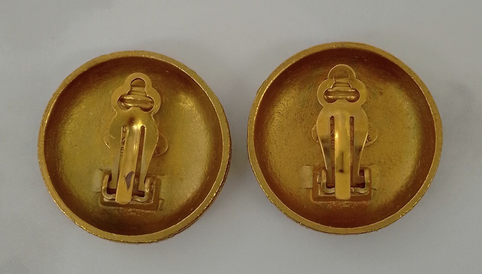 ANK 09 シャネル ココマーク イヤリング プレート付き