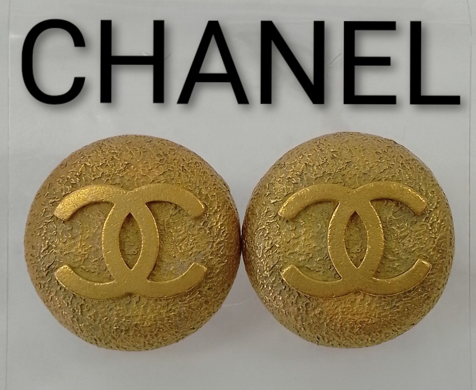 ANK 09 シャネル ココマーク イヤリング プレート付き