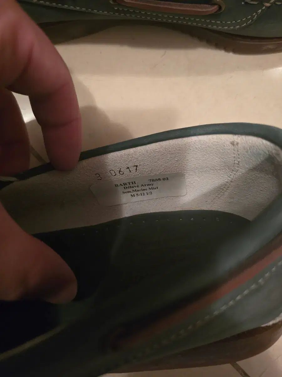 Paraboot バスクグリーン