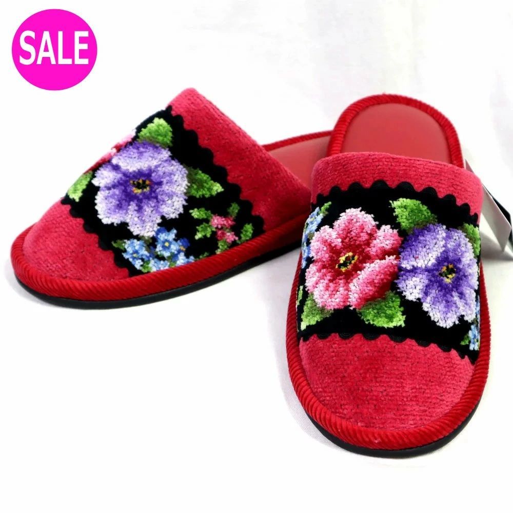 フェイラー スリッパ 定価9 900円 アデルフローリア ヒール無 ライトワイン ADF 222028