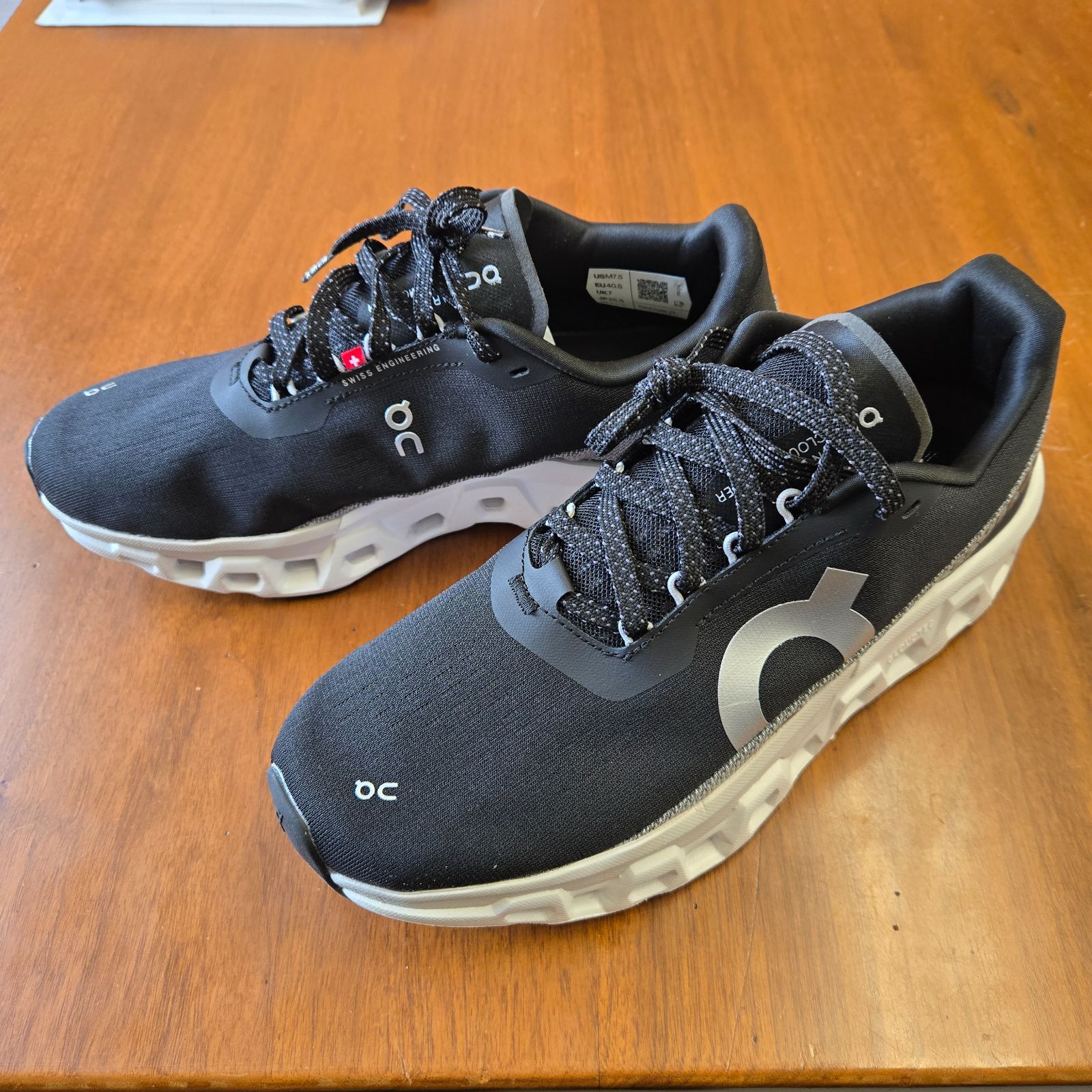 On【オン】クラウドモンスター2 ブラック ランニングシューズ on