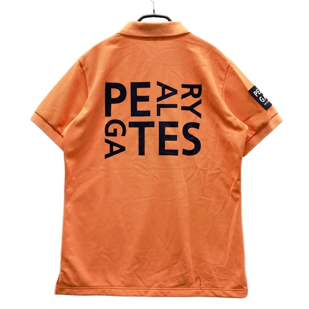 PEARLY GATES オレンジ ポロシャツワンピース PG is PG ハイゲージストレッチBOXカノコ半袖ポロシャツ | PEARLY