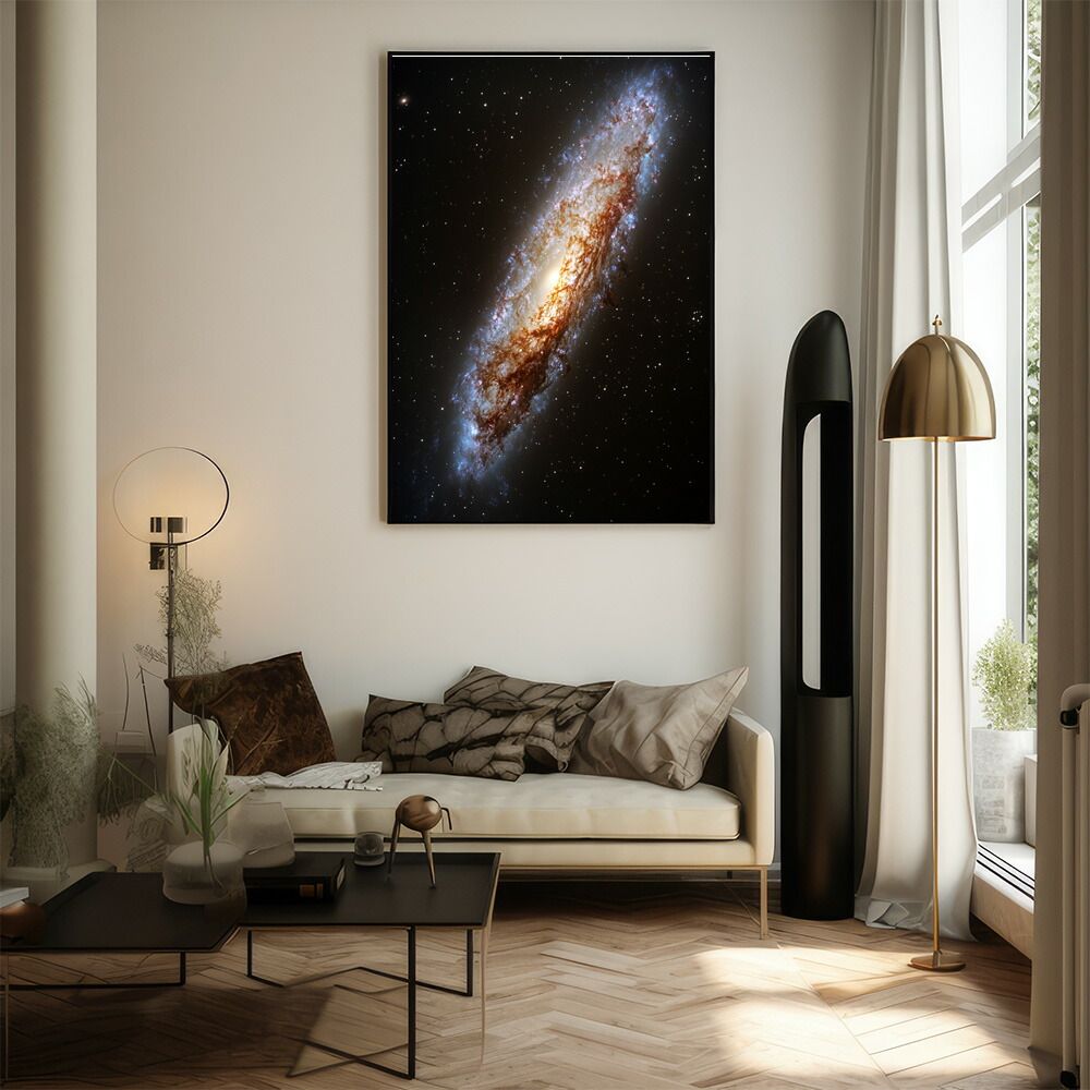 A1サイズ（約59x84cm）】【lm-poster-353】【フレーム付き】宇宙