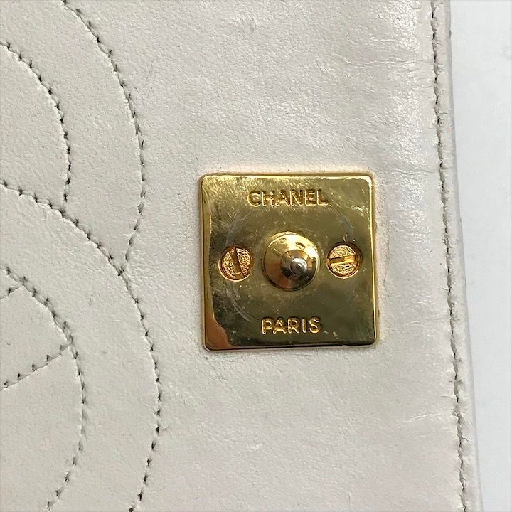 良品 CHANEL シャネル ココマーク マトラッセ チェーン ショルダー