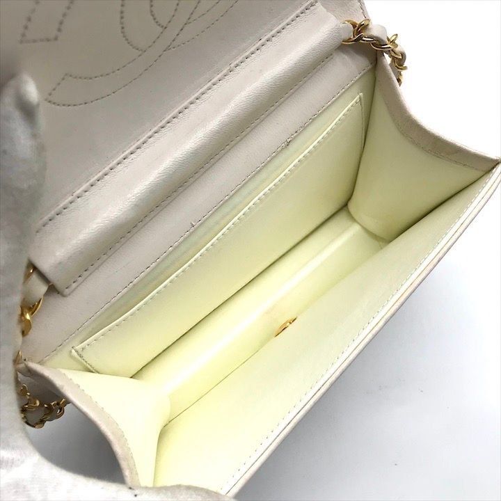 良品 CHANEL シャネル ココマーク マトラッセ チェーン ショルダー
