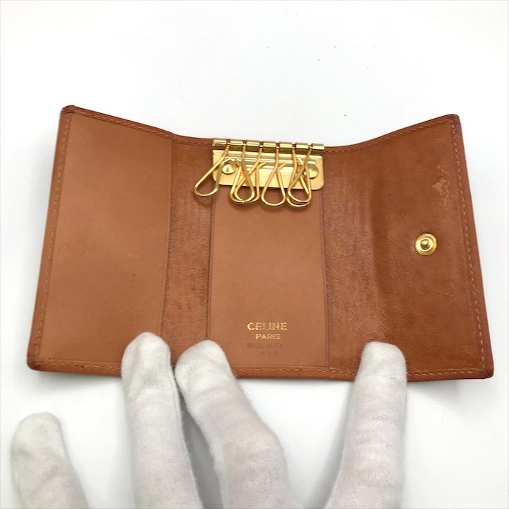 良品 CELINE セリーヌ マカダム トリオンフ ヴィンテージ ロゴ 総柄 6