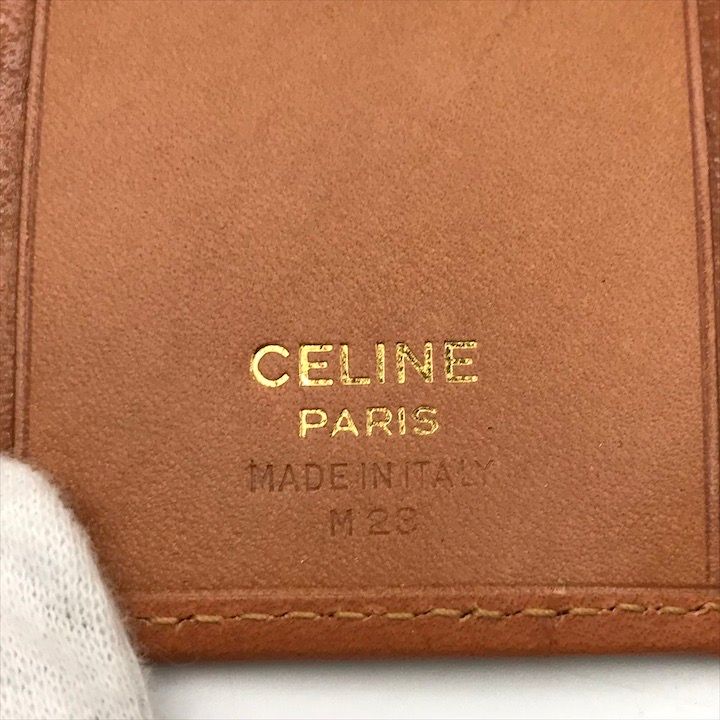 良品 CELINE セリーヌ マカダム トリオンフ ヴィンテージ ロゴ 総柄 6