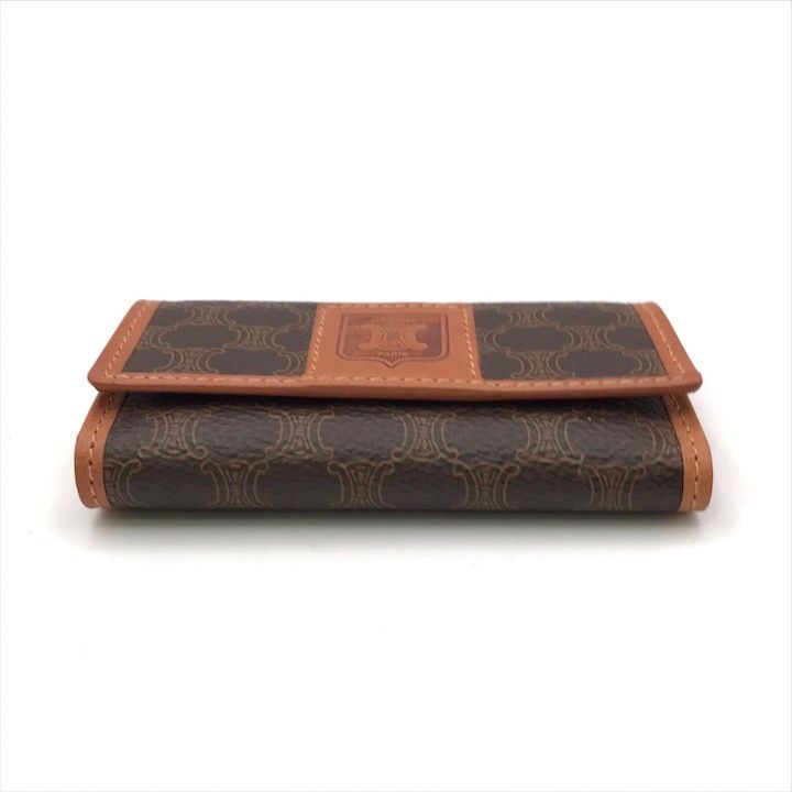 良品 CELINE セリーヌ マカダム トリオンフ ヴィンテージ ロゴ 総柄 6