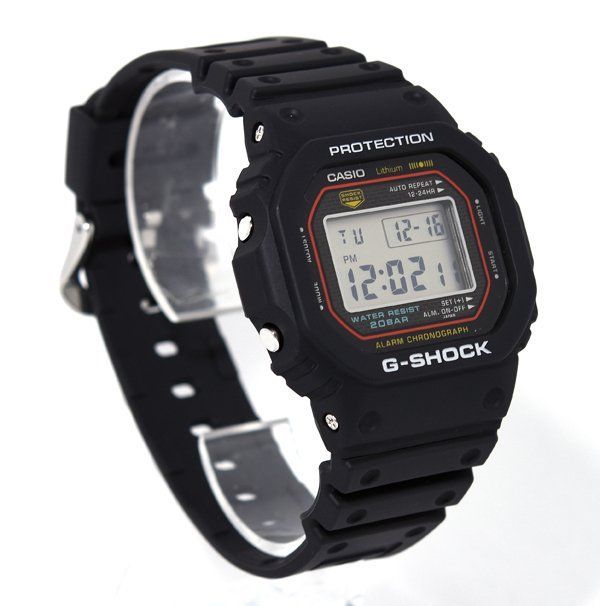 CASIO カシオ G-SHOCK ジーショック DW-5000 R-1 AJF 初代G-SHOCK復刻モデル クォーツ メンズ