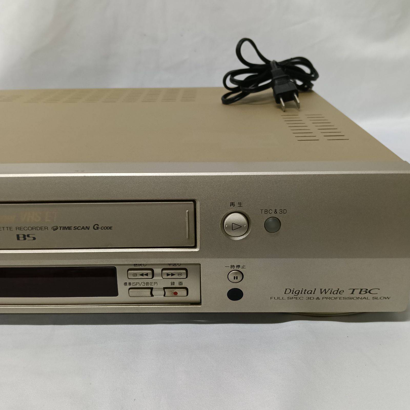 動作確認済】Victor ビクター S-VHSビデオデッキ HR-VX100 - メルカリ