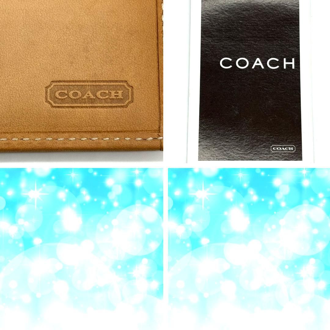 COACH コーチ 長財布 ロングウォレット Canvas Leather キャンバス