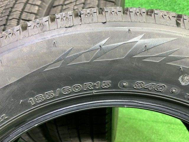  スタッドレス ブリヂストン ブリザックVRX 2 185 60 R 15 4本 7ミリ 15インチ スタッドレス