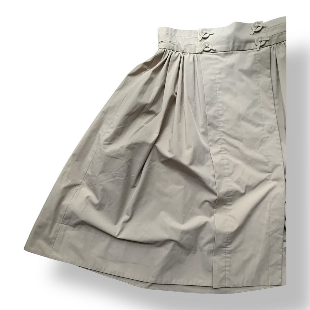 FOXEY NEW YORK（フォクシーニューヨーク）フレアスカート ベージュ色