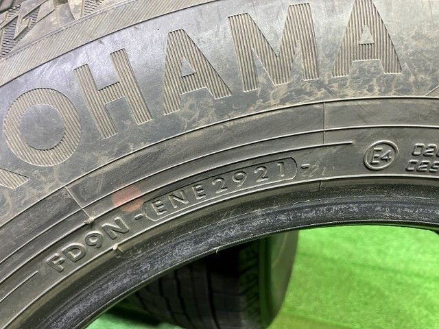  スタッドレス ヨコハマ アイスガードIG 60 195 65 R 15 4本 7ミリ 2021年 15インチ スタッドレス