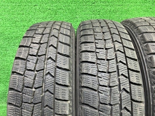 155/65R13 中古スタッドレス4本 ダンロップWM02 中古スタッドレスタイヤ 4本セット 《ダンロップ》 ウィンター