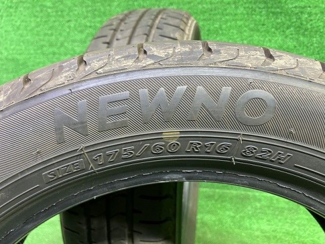 サマー ブリヂストン ニューノ 175 60 R 16 2本 6ミリ 16インチ サマータイヤ ノーマルタイヤ