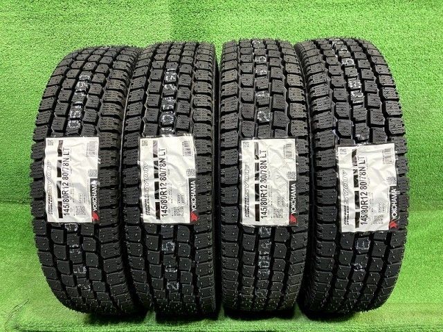 YOKOHAMA スタッドレス ヨコハマ SY01V 145/80R12 80/78N LT 4本