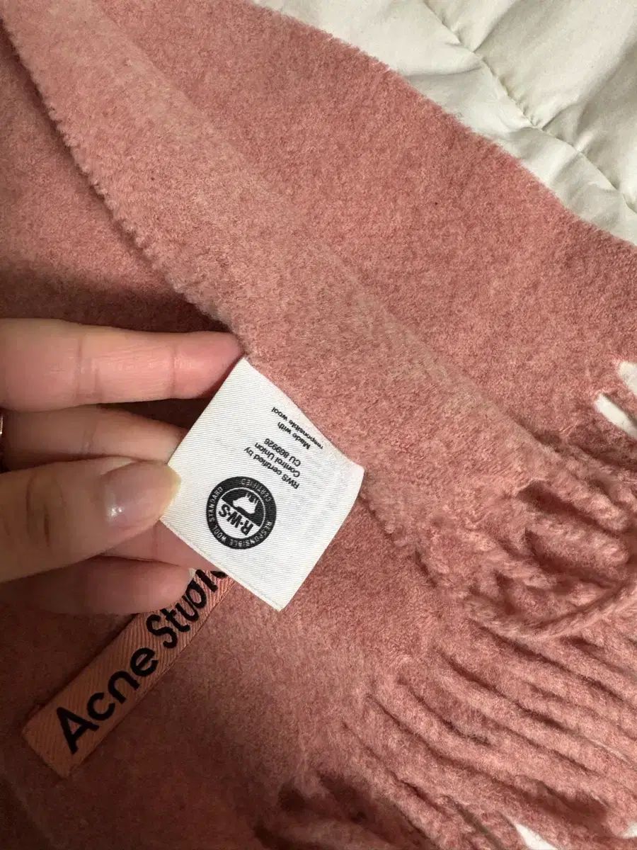 正規品) 節約 Acne Studios ピンク マフラー ストール ウール スカーフ