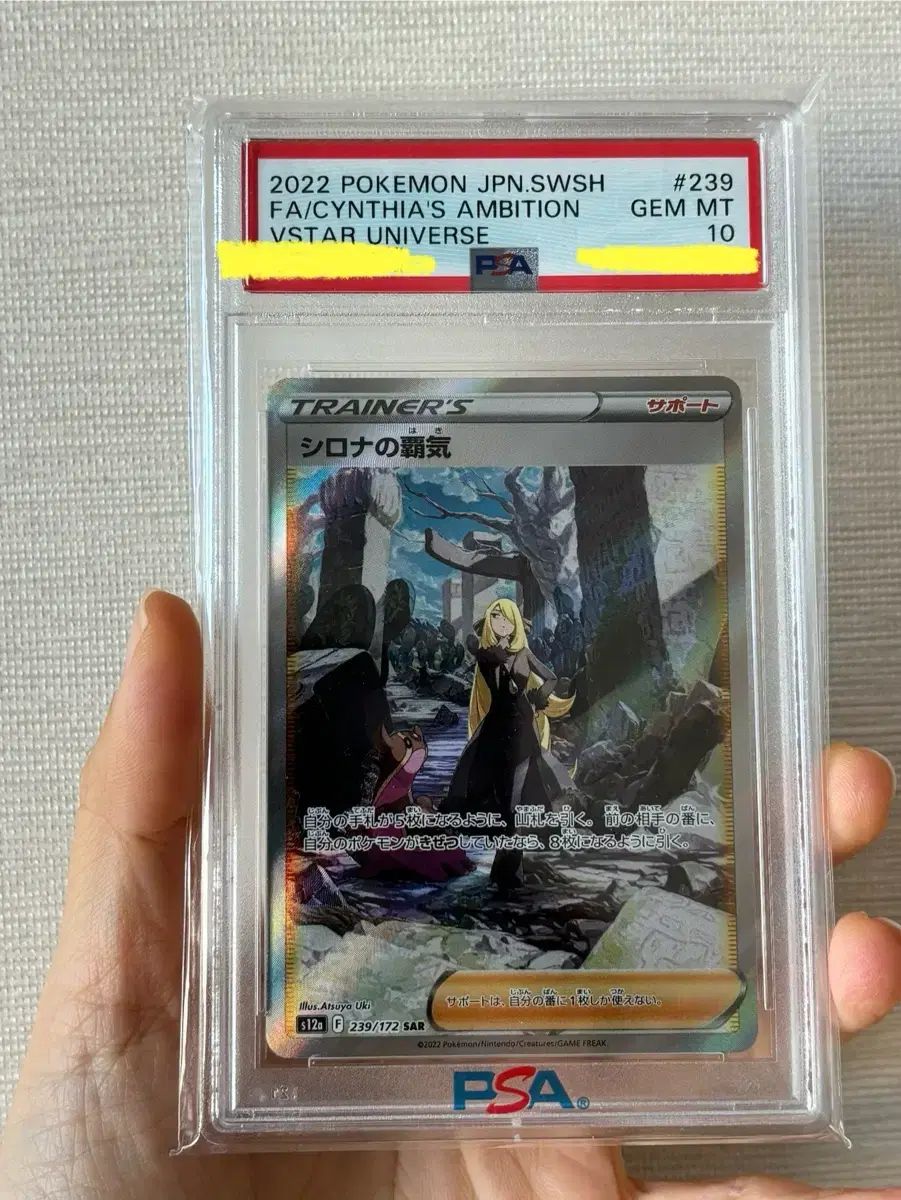 난천の意地 239 172 SAR PSA 10 一般版