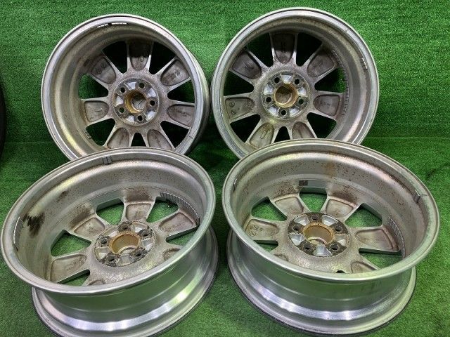 三菱 デリカD 5 CV W ホイール アルミ ポリッシュ 18インチ 7 J 5穴 4本 114 3 38