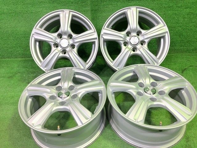 ビオレント ｱﾙﾌｧｰﾄﾞ ｳﾞｪﾙﾌｧｲｱ ホイール アルミ シルバー 16インチ 6 5 J 5穴 4本 114 3 38