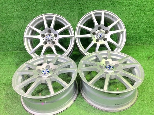 ジーマッハ ｸﾗｳﾝ ｳﾞｪﾙﾌｧｲｱ ホイール アルミ シルバー 16インチ 6 5 J 5穴 4本 114 3 38