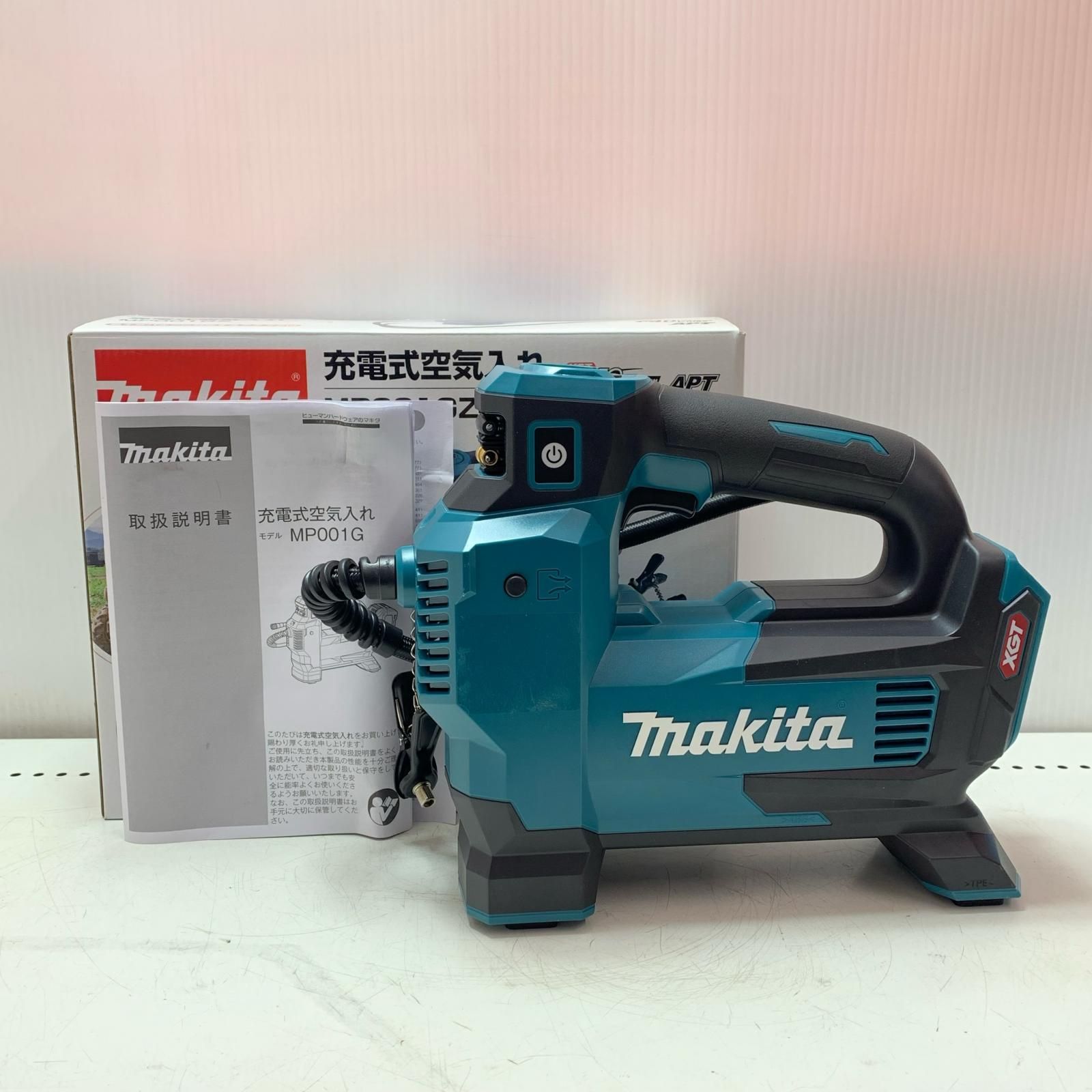 MAKITA マキタ 充電式空気入れ MP 001 G ブルー