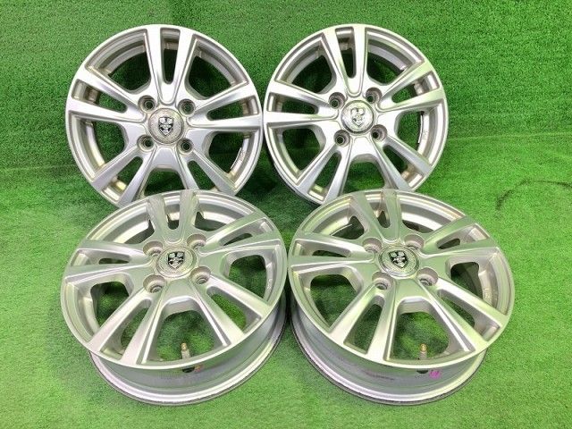 ジョーカー 軽自動車 ホイール アルミ シルバー 13インチ 4 00 B 4穴 4本 100 43