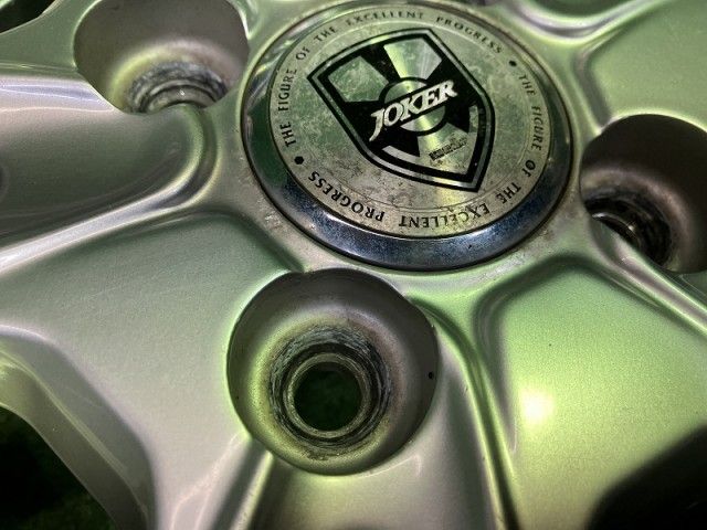  ジョーカー 軽自動車 ホイール アルミ シルバー 13インチ 4 00 B 4穴 4本 100 43 13インチ ホイール