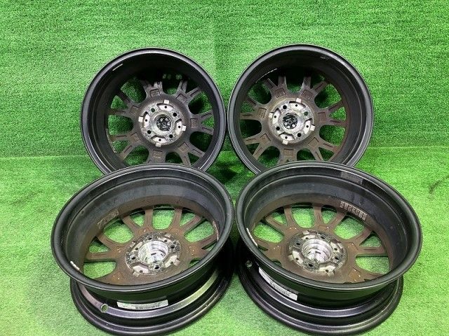 ヴェルサンディ ﾌｨｯﾄ ｽｲﾌﾄ ホイール アルミ シルバー 15インチ 5 J 4穴 4本 100 50