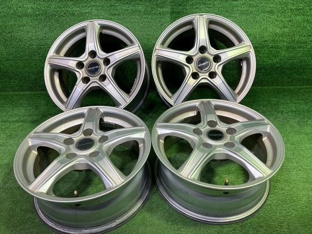 トップラン ｾﾚﾅ ﾌﾘｰﾄﾞ ホイール アルミ シルバー 15インチ 6 J 5穴 4本 114 3 45