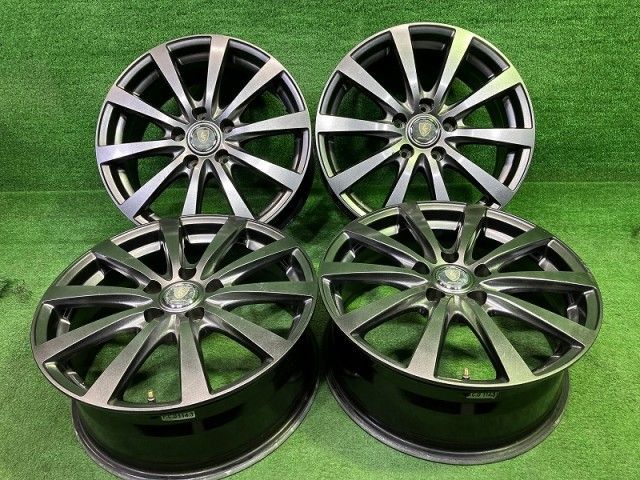 ユーロスピード ｴｸｽﾄﾚｲﾙ CX 5 ホイール アルミ ガンメタ 17インチ 7 J 5穴 4本 114 3 50