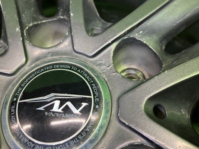  ニルヴァーナ ｾﾚﾅ ｱｲｼｽ ホイール アルミ ガンメタ 15インチ 6 J 5穴 4本 114 3 43 15インチ ホイール