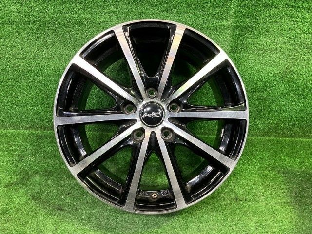  ユーロスピード ｱﾙﾌｧｰﾄﾞ ｸﾗｳﾝ ホイール アルミ ブラックポリッシュ 16インチ 6 5 J 5穴 4本 114 3 16インチ ホイール