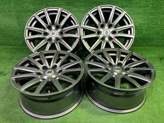 ザイン ﾗﾝﾄﾞｸﾙｰｻﾞｰﾌﾟﾗﾄﾞ ﾊｲﾗｯｸｽ ホイール アルミ ガンメタ 17インチ 7 5 J 6穴 4本 139 25