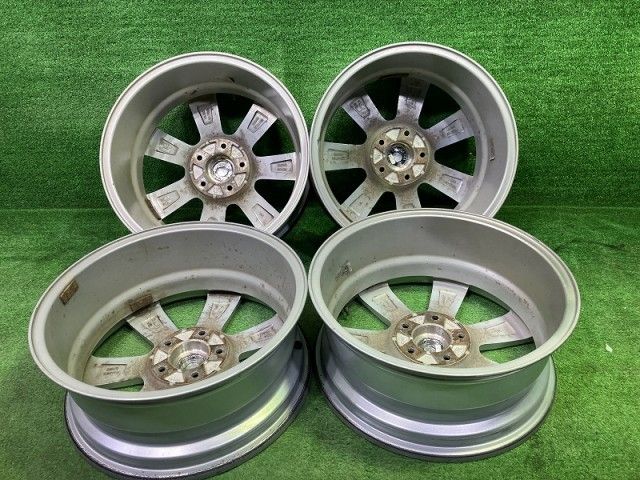 ユーロスピード ｳﾞｪｾﾞﾙ ﾉｱ ホイール アルミ シルバー 17インチ 7 J 5穴 4本 114 3 55