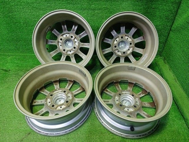 ジョーカー ﾏｰﾁ ｳﾞｨｯﾂ ホイール アルミ シルバー 13インチ 5 00 B 4穴 4本 100 36