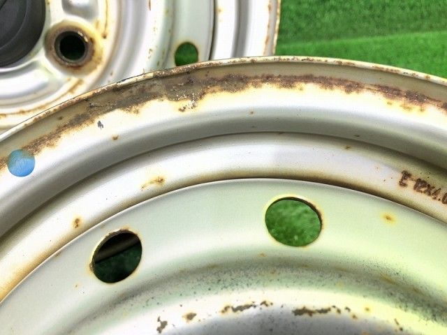  スズキ SUZUKI エブリィ DA 64 V ホイール スチール シルバー 12インチ 4 00 B 4穴 4本 100 12インチ以下 ホイール