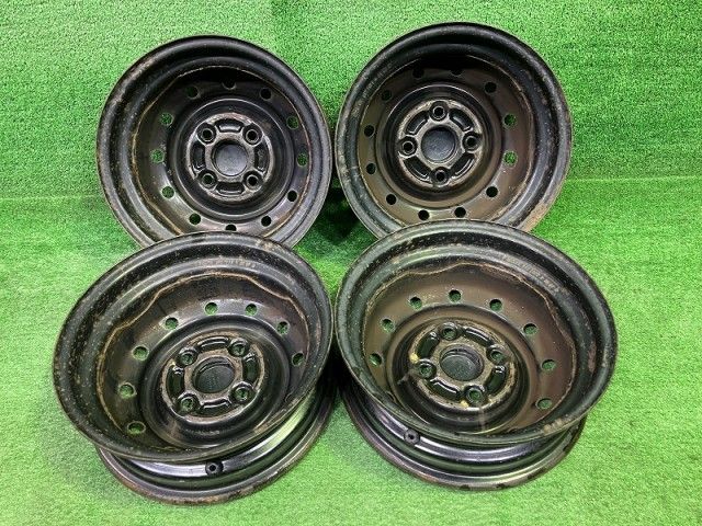 スズキ SUZUKI エブリィ DA 64 V ホイール スチール シルバー 12インチ 4 00 B 4穴 4本 100