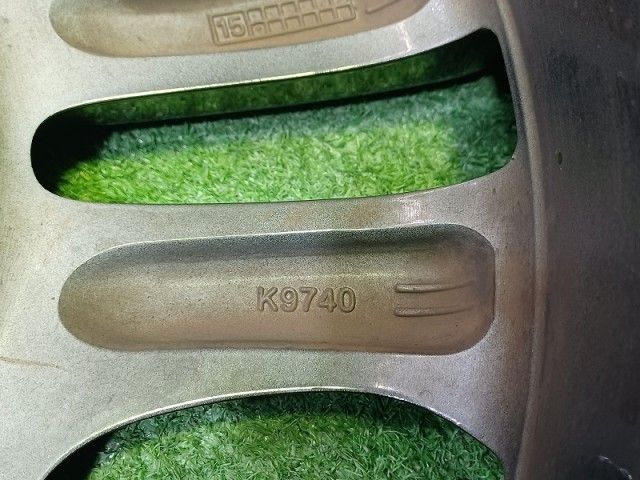  マツダ MAZDA デミオ DJ 3 FS ホイール アルミ ガンメタポリッシュ 16インチ 5 J 4穴 4本 100 40 16インチ ホイール