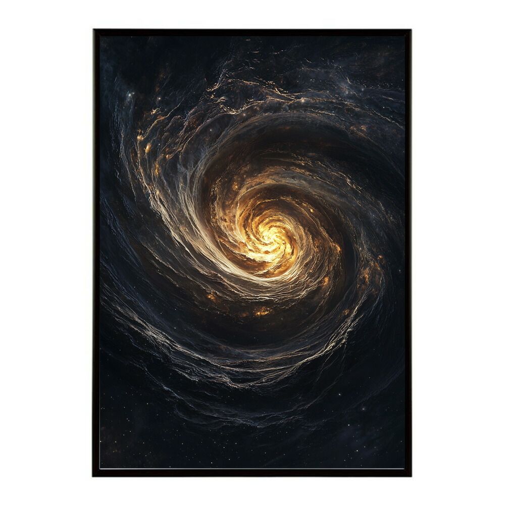 B2サイズ（約51x73cm）】【lm-poster-383】【フレーム付き】宇宙