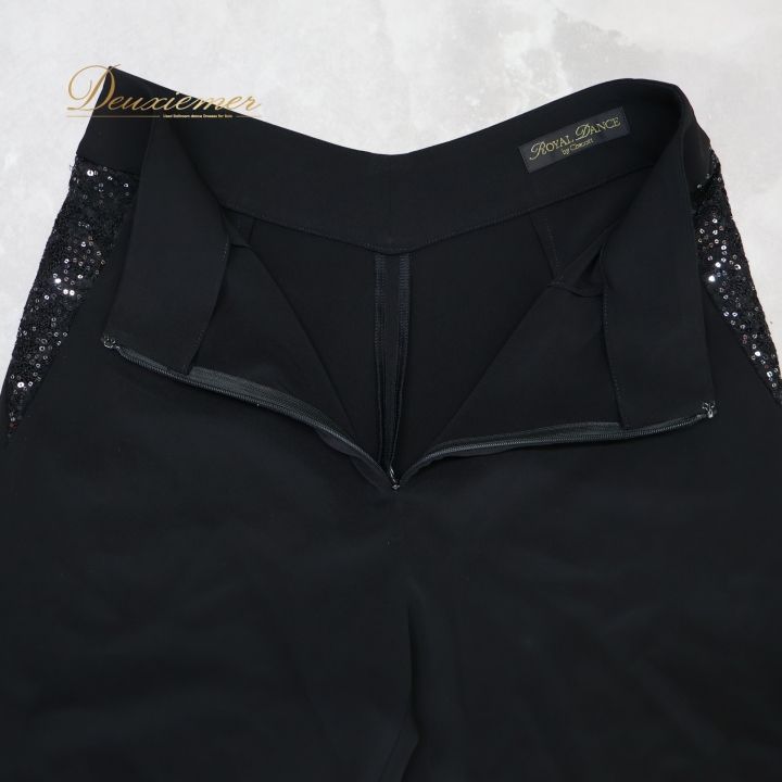 社交ダンス 衣装 ズボン ブラック系 チャコットロイヤルダンス Chacott