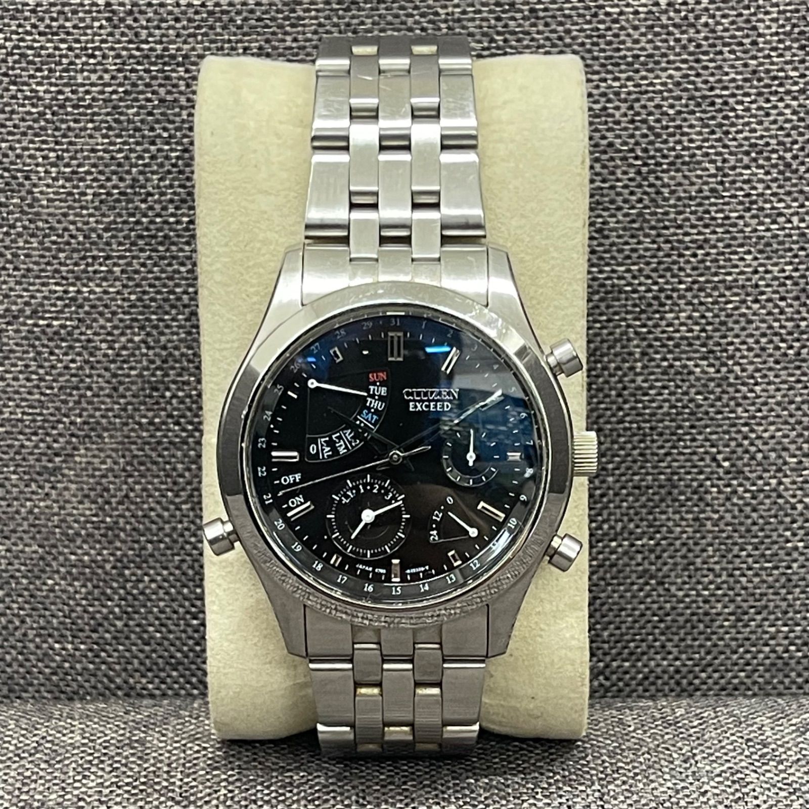 NPA】ジャンク CITIZEN EXCEED シチズン エクシード GN-4-S 6760