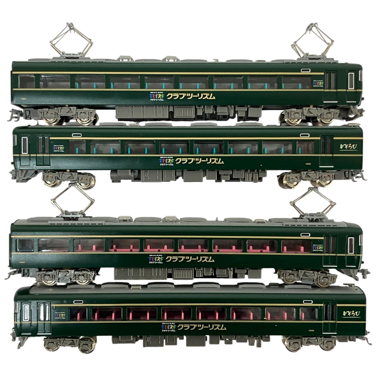 グリーンマックス 30250 近鉄 15400系 かぎろひ 4両セット Nゲージ