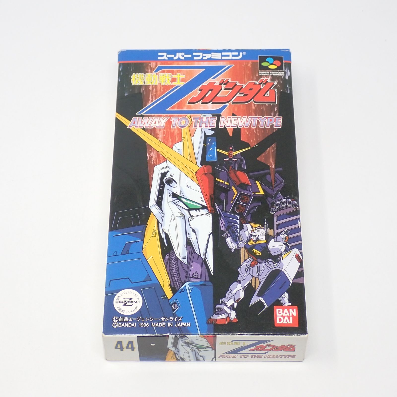 機動戦士Zガンダム AWAY TO THE NEWTYPE スーパーファミコン バンダイ