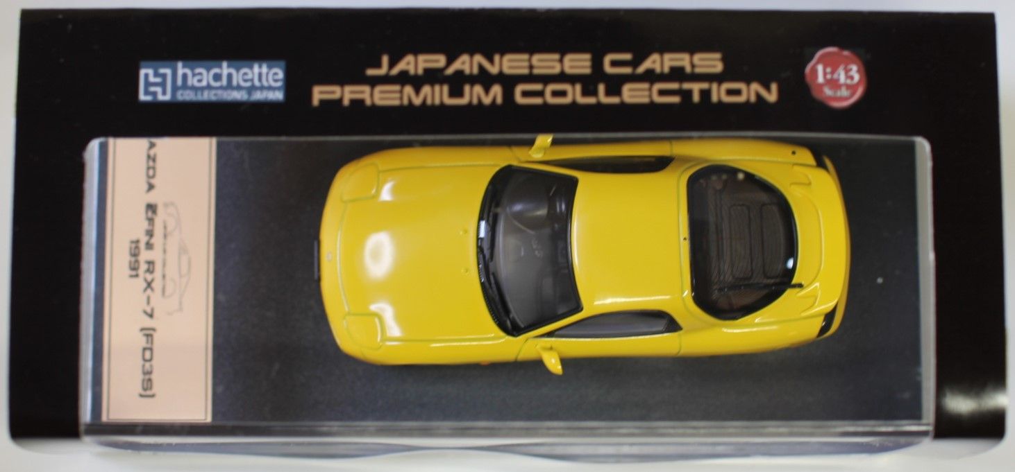 USED 1/43 国産名車プレミアムコレクション マツダ RX-7 FD3S 1991