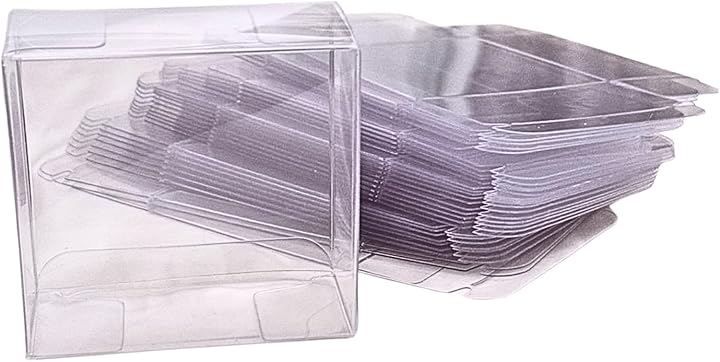 RIOMY 収納 ケース 透明 無地 箱ごと ダブル 2箱 2段 クリア ミニカー 展示 保管 ディスプレイ コレクション 30枚 (透明，  約40x 80x 85mm)