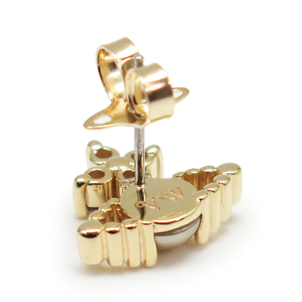  ヴィヴィアンウエストウッド ピアス レディース AGNES スタッドピアス ORB 花 フラワー ゴールド グレージュ 02 R 942 Vivienne Westwood ピアス(両耳用) アクセサリー