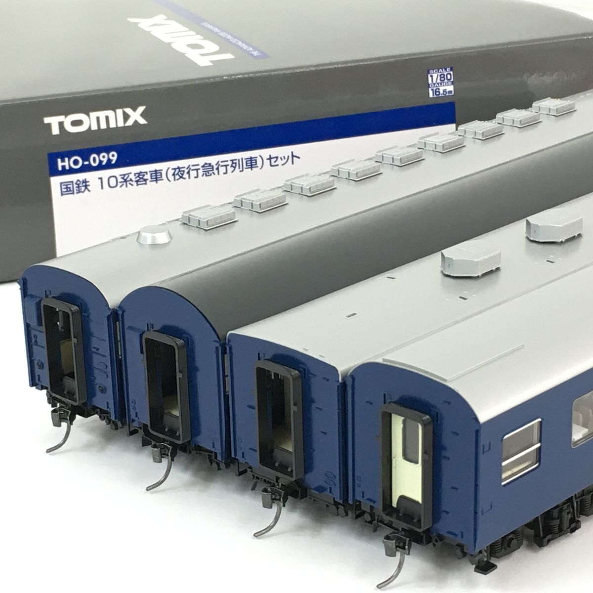TOMIX HO-099 国鉄 10系客車 夜行急行列車 4両セット HOゲージ 鉄道模型