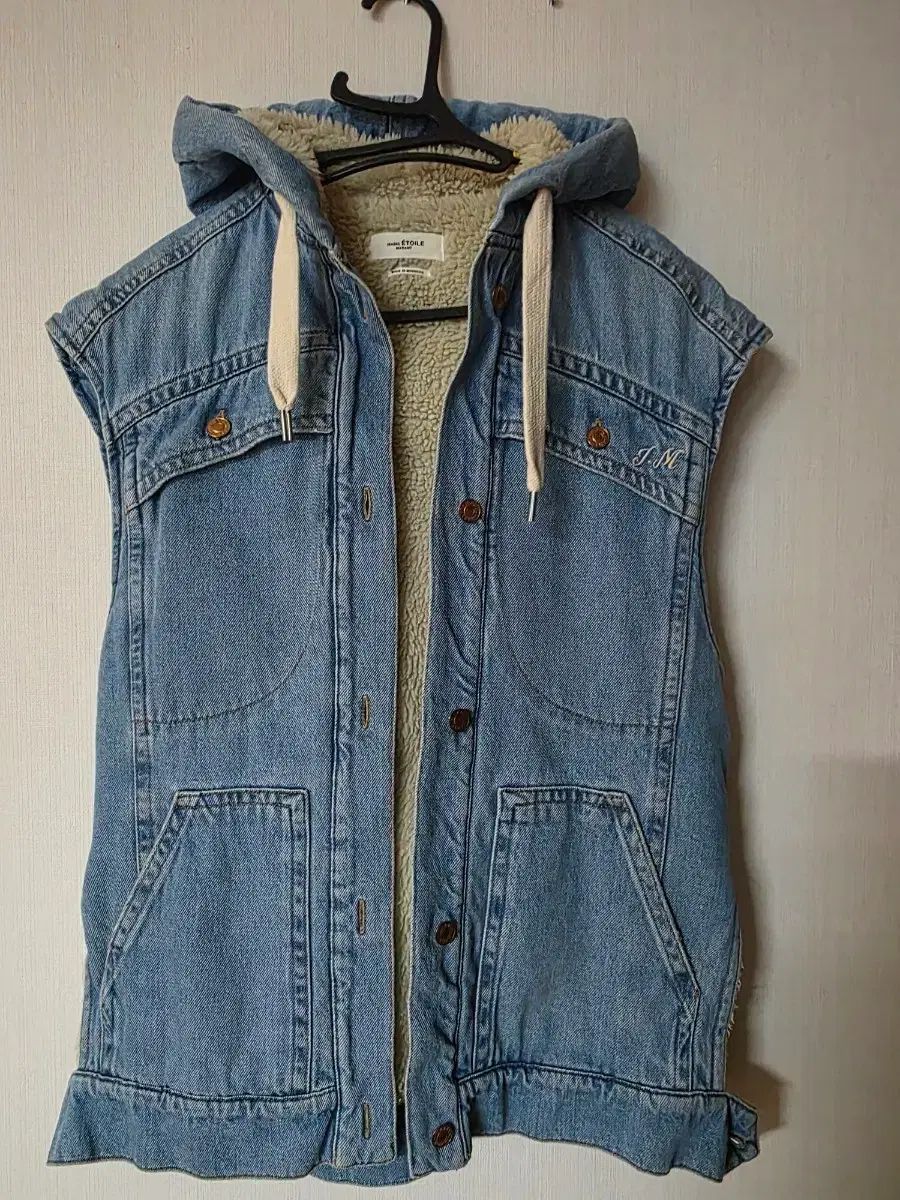 イザベルマラン エトワール デニム フード ベスト